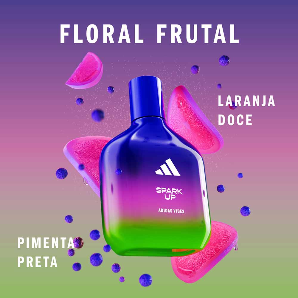Coffret Adidas Vibes Spark Up Kit - Perfume Unissex EDP + Shower Gel